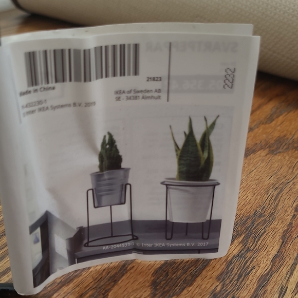 IKEA Svartpeppar Metal Plant Stands 3 - Picture 2 of 6